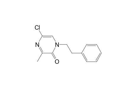 5-Chloro3-methyl-1-phenethyl-2(1H)-pyrazinone