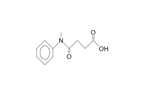 N-Methyl-N-phenyl-butanedioic acid, amide