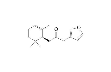 1-(3-furanyl)-3-(2,6,6-trimethyl-1-cyclohex-2-enyl)-2-propanone