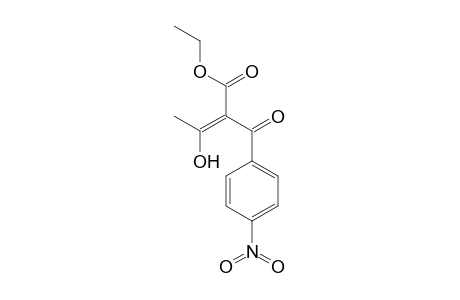 Ethyl-3-hydroxy-2-(4-nitrobenzoyl)but-2-enoate