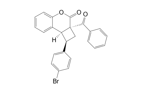 rel-(1R,2aS,8bS)-2a-(Benzoyl)-1-(4-bromophenyl)-1,2,2a,8b-tetrahydro-3H-benzo[b]cyclobuta[d]pyran-3-one