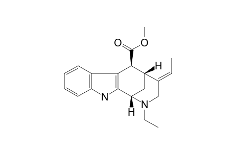 METHYL-2-ETHYL-4(E)-ETHYLIDENE-1,2,3,4,5,6-HEXAHYDRO-1,5-METHANOAZOCINO-[3,4-B]-INDOLE-6-BETA-CARBOXYLATE