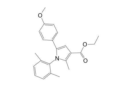 Ethyl 1-(2,6-dimethylphenyl)-5-(4-methoxyphenyl)-2-methyl-1H-pyrrole-3-carboxylate