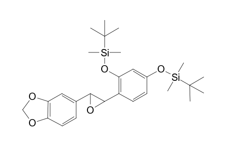 1-(3,4-Methylenedioxyphenyl)-2-(2,4-di-O-tert-butyldimethylsiloxyphenyl)ethene Oxide