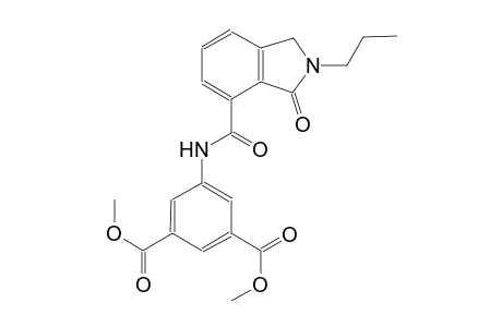 dimethyl 5-{[(3-oxo-2-propyl-2,3-dihydro-1H-isoindol-4-yl)carbonyl]amino}isophthalate