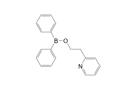 Diphenylborinic acid, ester with 2-pyridineethanol