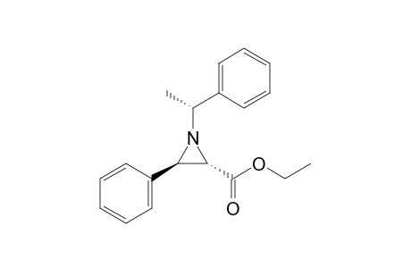 (2S,3R)-Ethyl 3-phenyl-1-((R)-1-phenylethyl)aziridine-2-carboxylate