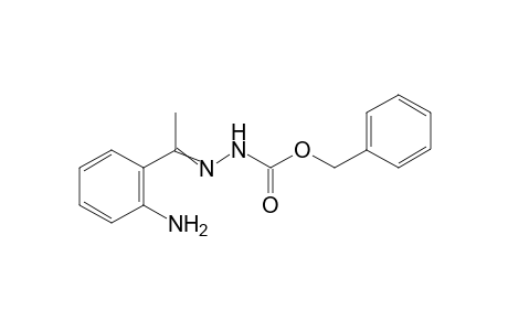 benzyl N-[1-(2-aminophenyl)ethylideneamino]carbamate