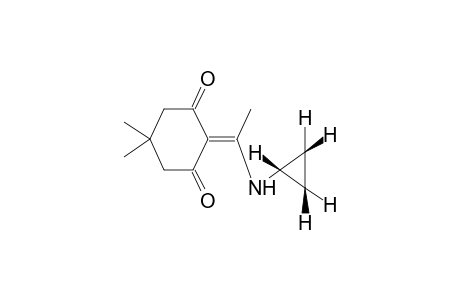 2-(1-cyclopropylaminoethylidene)-5,5-dimethylcyclohexane-1,3-dione