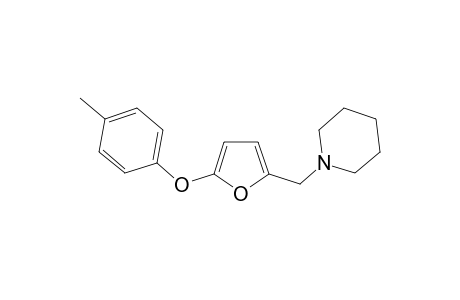 Piperidine, 1-[[5-(4-methylphenoxy)-2-furanyl]methyl]-
