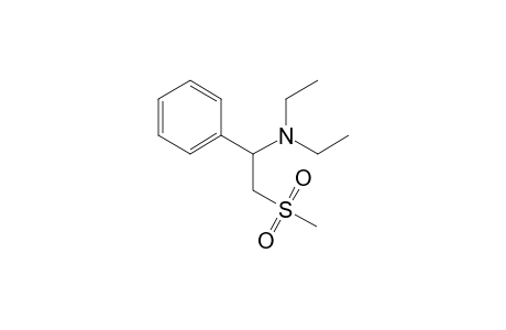 Diethyl-(2-mesyl-1-phenyl-ethyl)amine