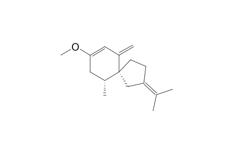 2-Methoxyspirovetiva-2,4(15),7(11)-triene