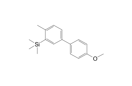 4-Methoxy-4'-methyl-3'-(trimethylsilyl)-1,1'-biphenyl
