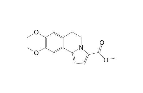 Methyl 5,6-dihydtro-8,9-dimethoxypyrrolo[2,1-a]isoquinoline-3-carboxylate