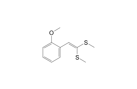 1-(2-Methoxyphenyl)-2,2-di(methylthio)ethene