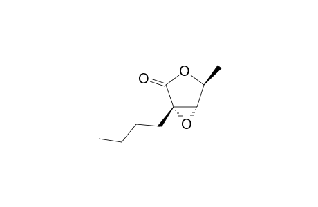 (3S,4S,5S)-3-Butyl-4,5-epoxy-5-methyltetrahydrofuran-2-one