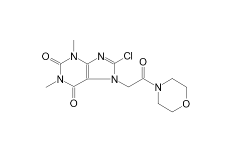 8-Chloro-1,3-dimethyl-7-[2-(4-morpholinyl)-2-oxoethyl]-3,7-dihydro-1H-purine-2,6-dione