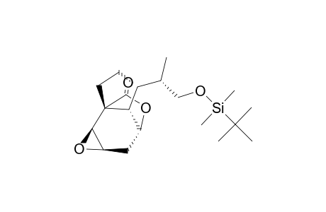 rel-(1R,3aR,4S,5R,7R,7aS)-1-[2-[[(1,1-dimethylethyl)dimethylsilyl)oxy]-1(S)-methylethyl]-4,5-epoxy-1,2,3,4,5,6,7,7a-octahydro-7,3a-(epoxymethano)-3aH-inden-9-one