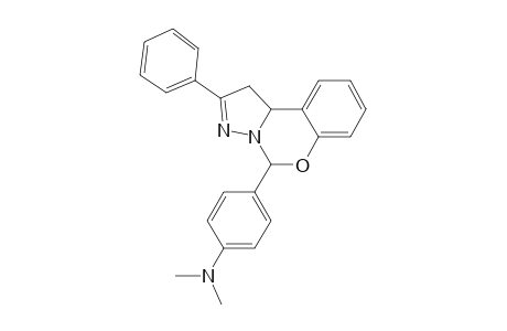 (Dimethyl)[4-(2-phenyl-1,9b-dihydro-5-oxa-3,3a-diazacyclopenta[a]naphthalen-4-yl)phenyl]-amine