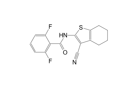 N-(3-cyano-4,5,6,7-tetrahydro-1-benzothien-2-yl)-2,6-difluorobenzamide