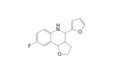 (3aS,4S,9bS)-8-fluoro-4-(2-furyl)-2,3,3a,4,5,9b-hexahydrofuro[3,2-c]quinoline