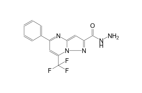 5-phenyl-7-(trifluoromethyl)pyrazolo[1,5-a]pyrimidine-2-carbohydrazide