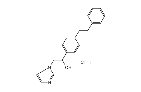 alpha-(p-phenethylphenyl)imidazole-1-ethanol, monohydrochloride