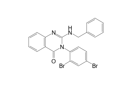 2-(Benzylamino)-3-(2,4-dibromophenyl)-3H-quinazolin-4-one