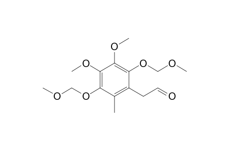 2-[3,4-dimethoxy-2,5-bis(methoxymethoxy)-6-methyl-phenyl]acetaldehyde