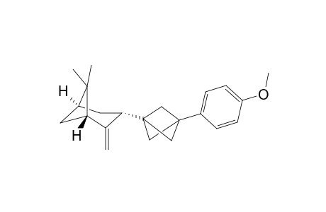 (1R,3R,5R)-3-(3-(4-Methoxyphenyl)bicyclo[1.1.1]pentan-1-yl)-6,6-dimethyl-2-methylenebicyclo[3.1.1]heptane