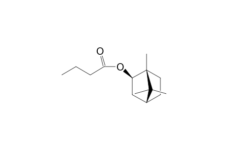 Isobornyl n-butanoate