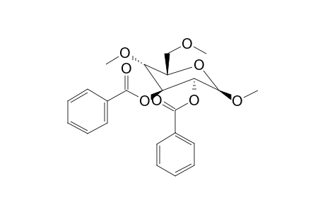 Methyl 2,3-di-o-benzoyl-4,6-di-o-methyl-.beta.-D-glucoside