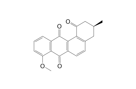 8-methoxy-3-methyl-3,4-dihydro-2H-benzo[a]anthracene-1,7,12-trione