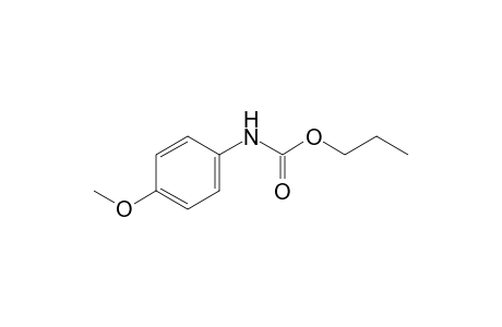 p-methoxycarbanilic acid, propyl ester