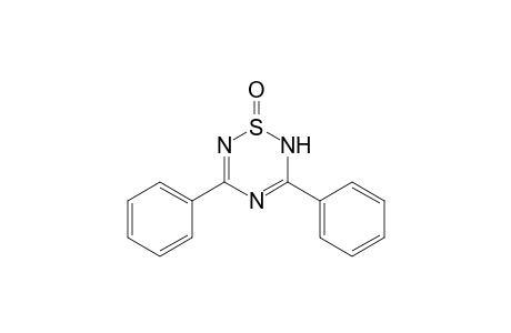 2H-1,2,4,6-Thiatriazine, 3,5-diphenyl-, 1-oxide