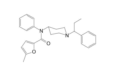 5-Methyl-N-phenyl-N-[1-(1-phenylpropyl)piperidin-4-yl]furan-2-carboxamide
