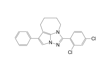 1-(2,4-dichlorophenyl)-4-phenyl-5,6,7,8-tetrahydro-2,2a,8a-triazacyclopenta[cd]azulene