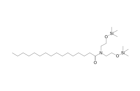 Palmitic acid diethanolamide, 2O-tms