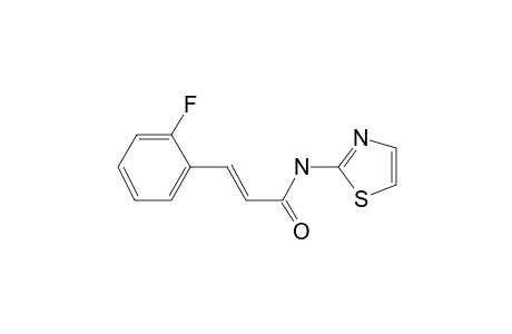 2-Propenamide, 3-(2-fluorophenyl)-N-(2-thiazolyl)-