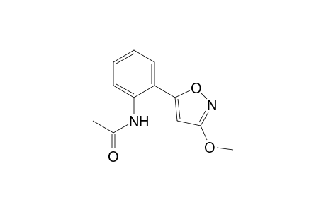 5-( 2'-Acetamidophenyl)-3-methoxyisoxazole