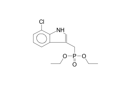 O,O-DIETHYL(7-CHLOROINDOL-3-YLMETHYL)PHOSPHONATE