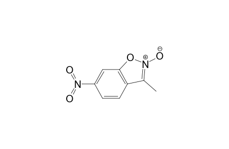 3-Methyl-6-nitro-2-oxidanidyl-1,2-benzoxazol-2-ium