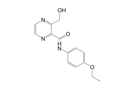 2-pyrazinecarboxamide, N-(4-ethoxyphenyl)-3-(hydroxymethyl)-