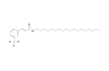 Trans-3-(trifluoromethyl)cinnamic acid, octadecyl ester