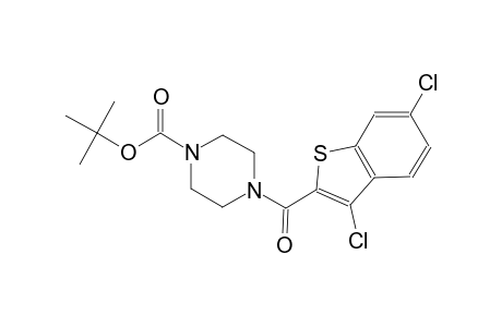 tert-butyl 4-[(3,6-dichloro-1-benzothien-2-yl)carbonyl]-1-piperazinecarboxylate