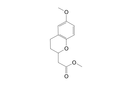 (rac)-(6-Methoxychroman-2-yl)acetic acid methyl ester