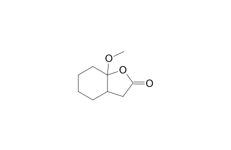 7a-Methoxy-2-oxo-perhydrobenzofuran