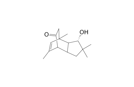 1,4,4,11-Tetramethyl-3-endo-hydroxy-endo-tricyclo[5.2.2.0(2,6)]undec-10-en-8-one