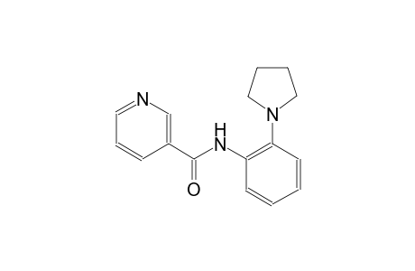 N-[2-(1-pyrrolidinyl)phenyl]nicotinamide