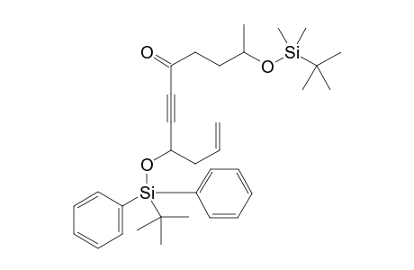 2-(tert-Butyldimethylsilyloxy)-8-(tert-butyldiphenylsilyloxy)undec-10-en-6-yn-5-one